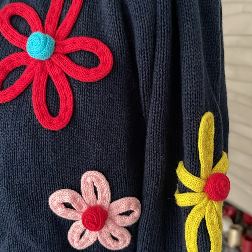 Zara Floral Embroidered Cardigan Size:S - Picture 5 of 6